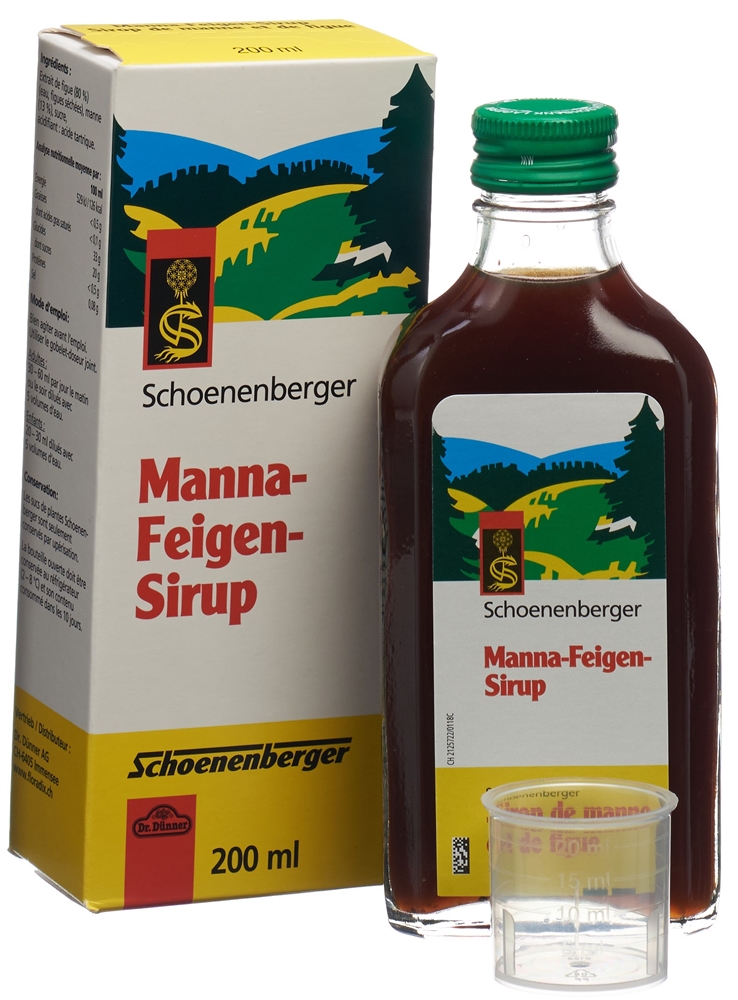 SCHOENENBERGER Manna-Feige Sirup Sirup Fl 200 ml