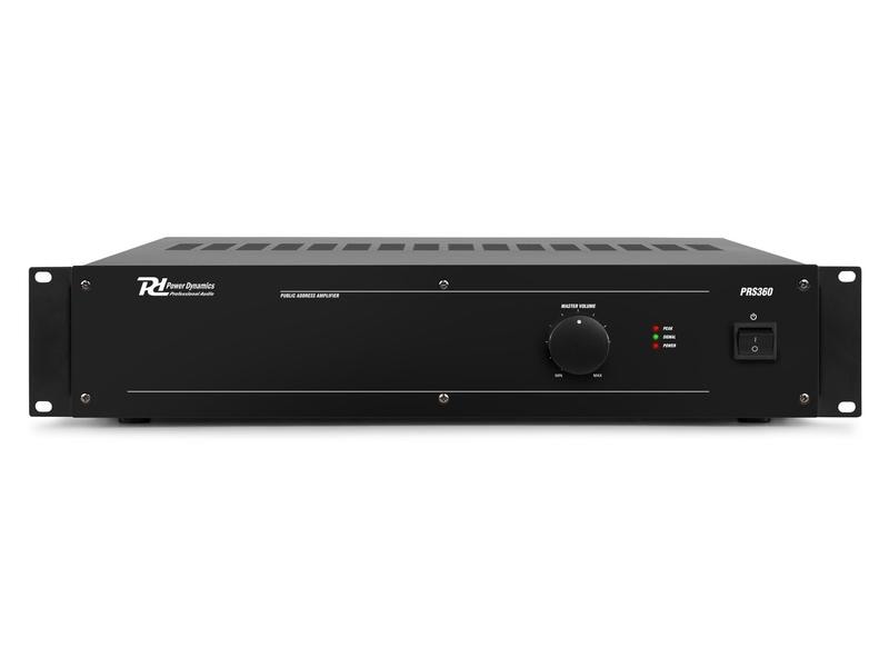 Power Dynamics Endstufe PRS360 100 V Zusatz-Endstufe für PRM-Serie, 360W