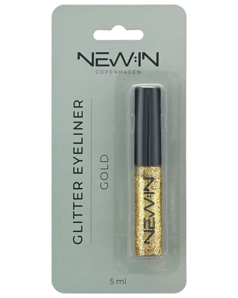 NEW:IN Eyeliner med glitter assorteret