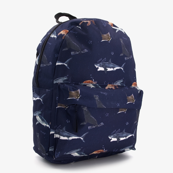 Kinder rugzak met waterdierenprint 13 liter