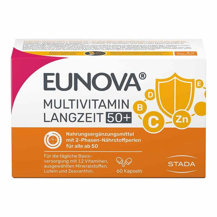 Eunova Langzeit 50+ Kapseln, 60 St