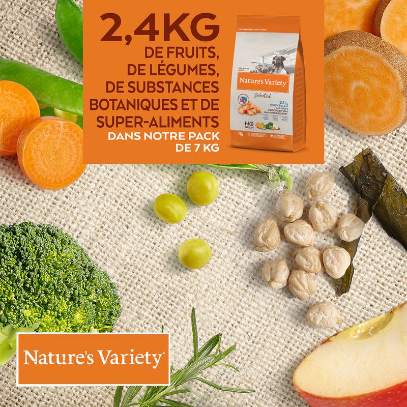 Nature's Variety Selected Mini Adult saumon de Norvège