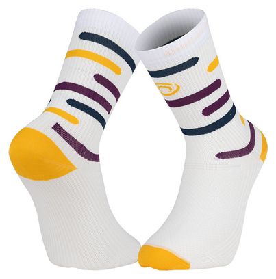 Chaussettes Bv Sport Light Haute Rio Jaune / Violet