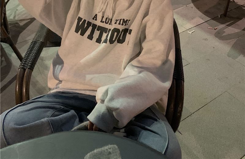 Iduna - Oversized hoodie met letters