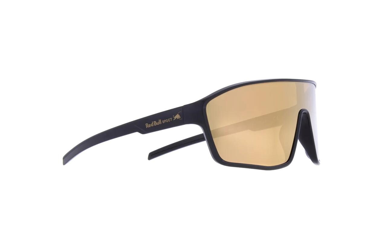 Sportbrille Daft Black, Smoke with Gold MirrorVelobrille