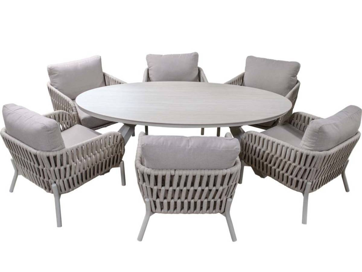 Lesli Living Burgos Davos low dining tuinset