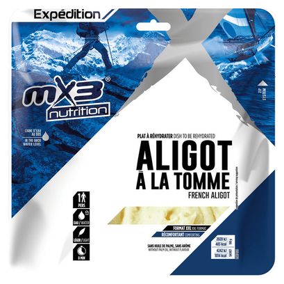 Repas Lyophilisé MX3 Aligot à la Tomme XXL - 210g
