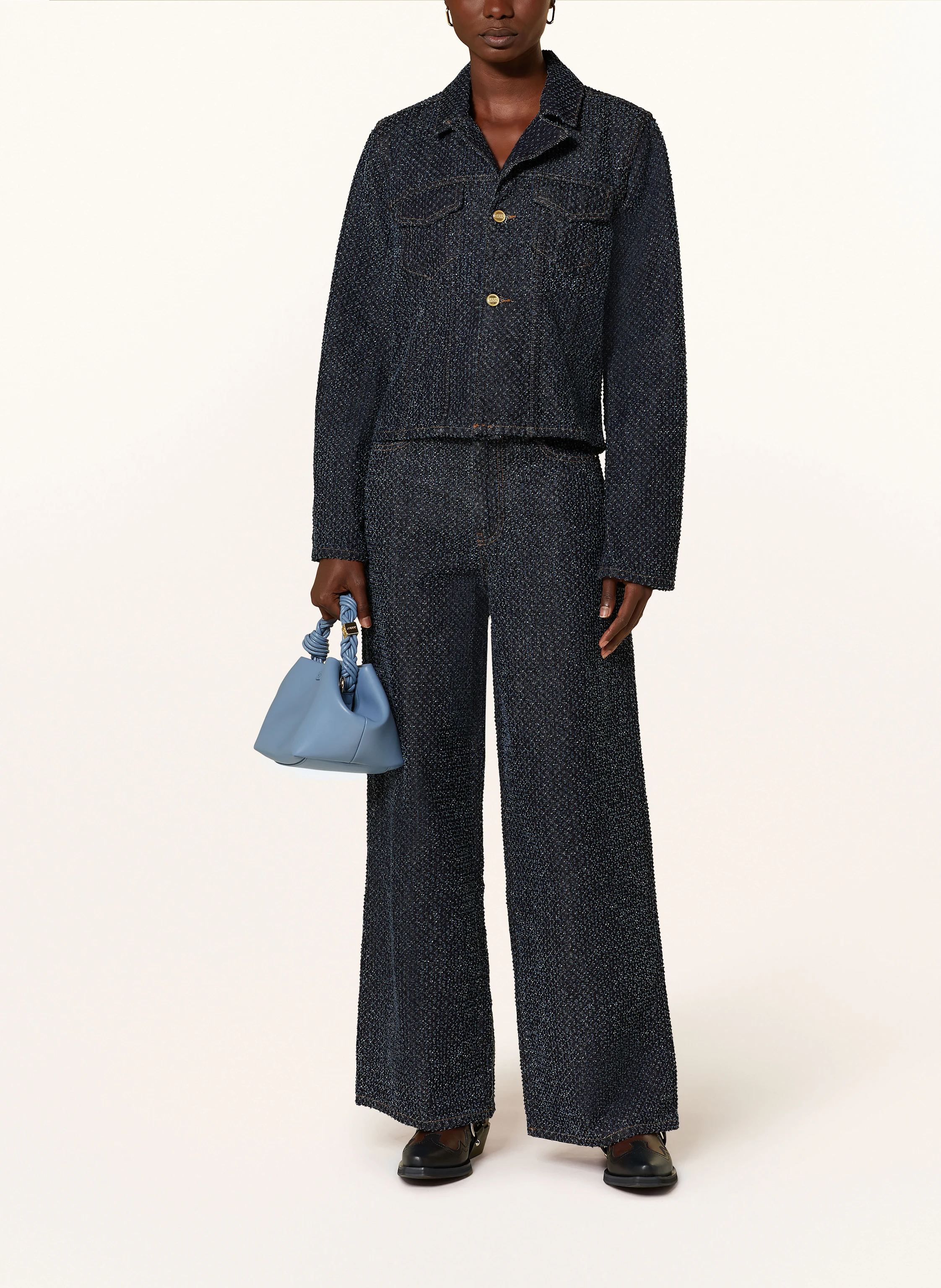 GANNI Straight Jeans