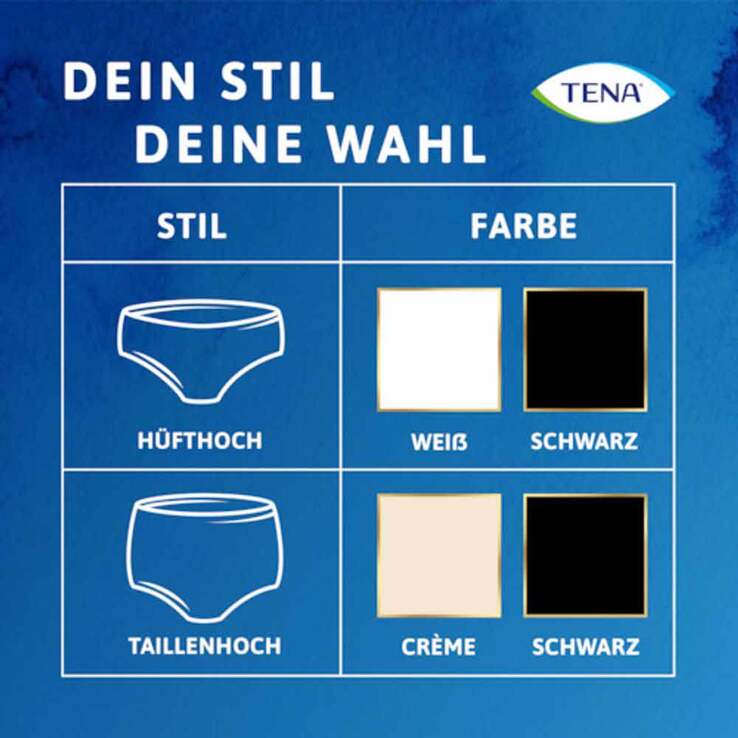 Tena Silhouette Plus M white Inkontinenz Pants, 12 St