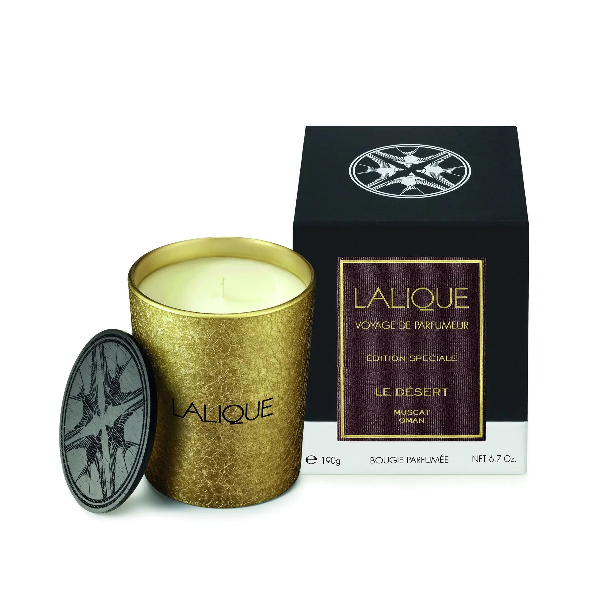Lalique - Le Desert Muscat Bougie Parfumée- Bougie