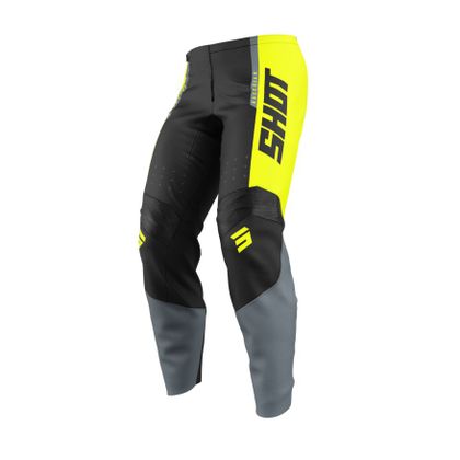 Pantalon cross Shot DRAW - LEAGUE - ENFANT - Jaune / Noir