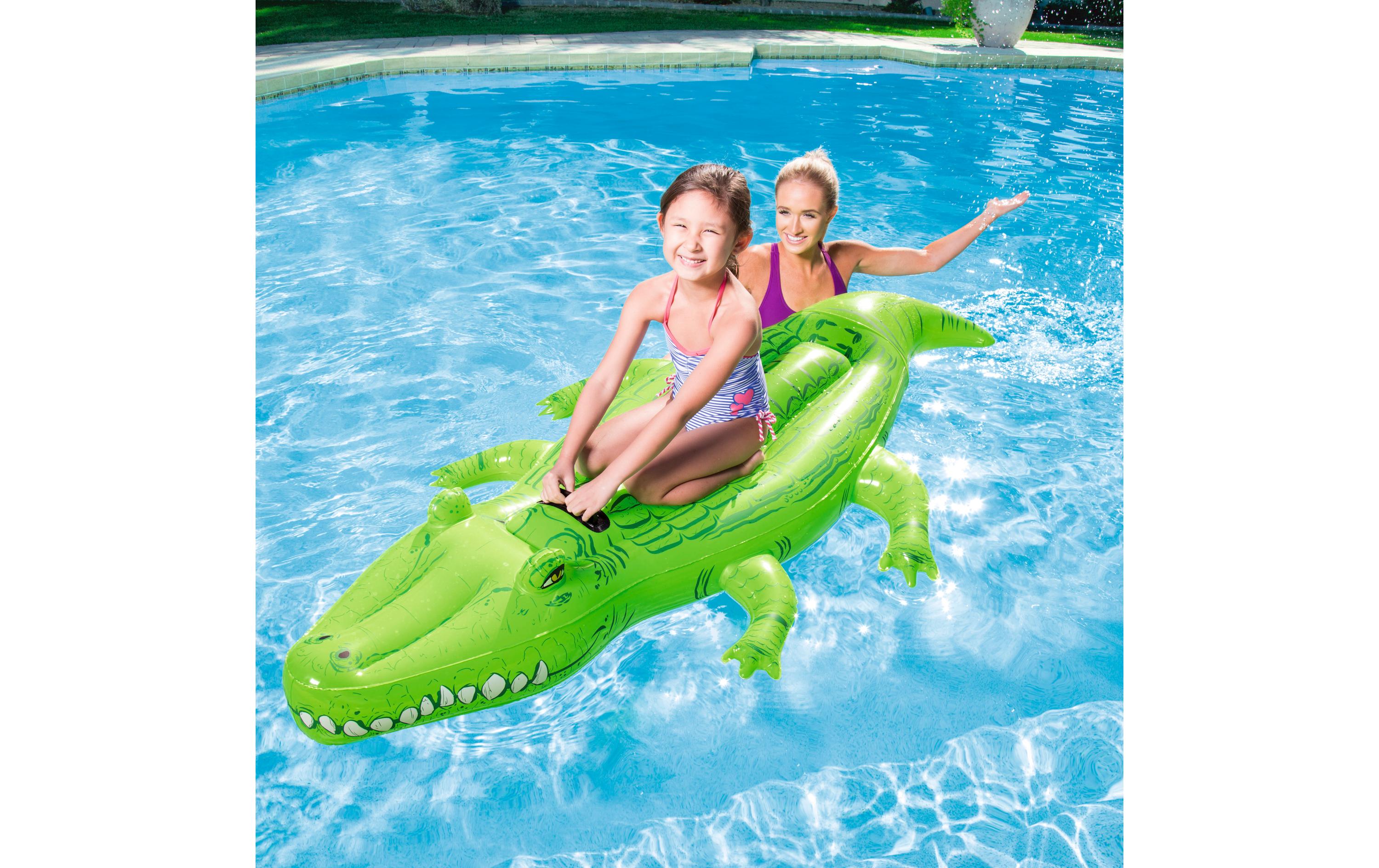 Schwimmtiere Crocodile 203 x 117 cmLuftmatratze in Krokodilform