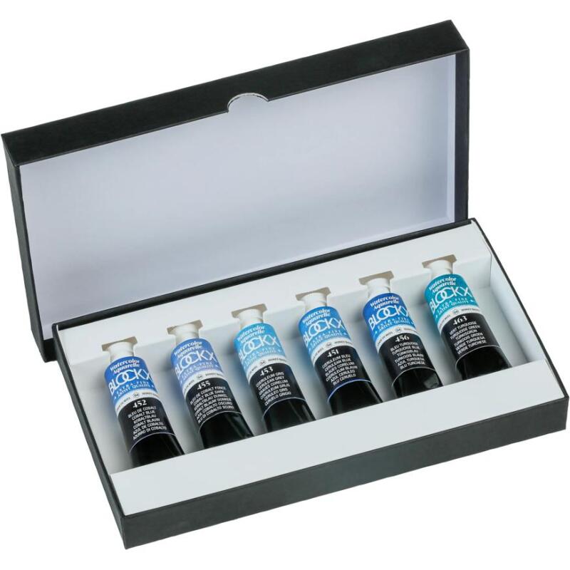 Aquarelles Set 6x15ml - Cobalt tube