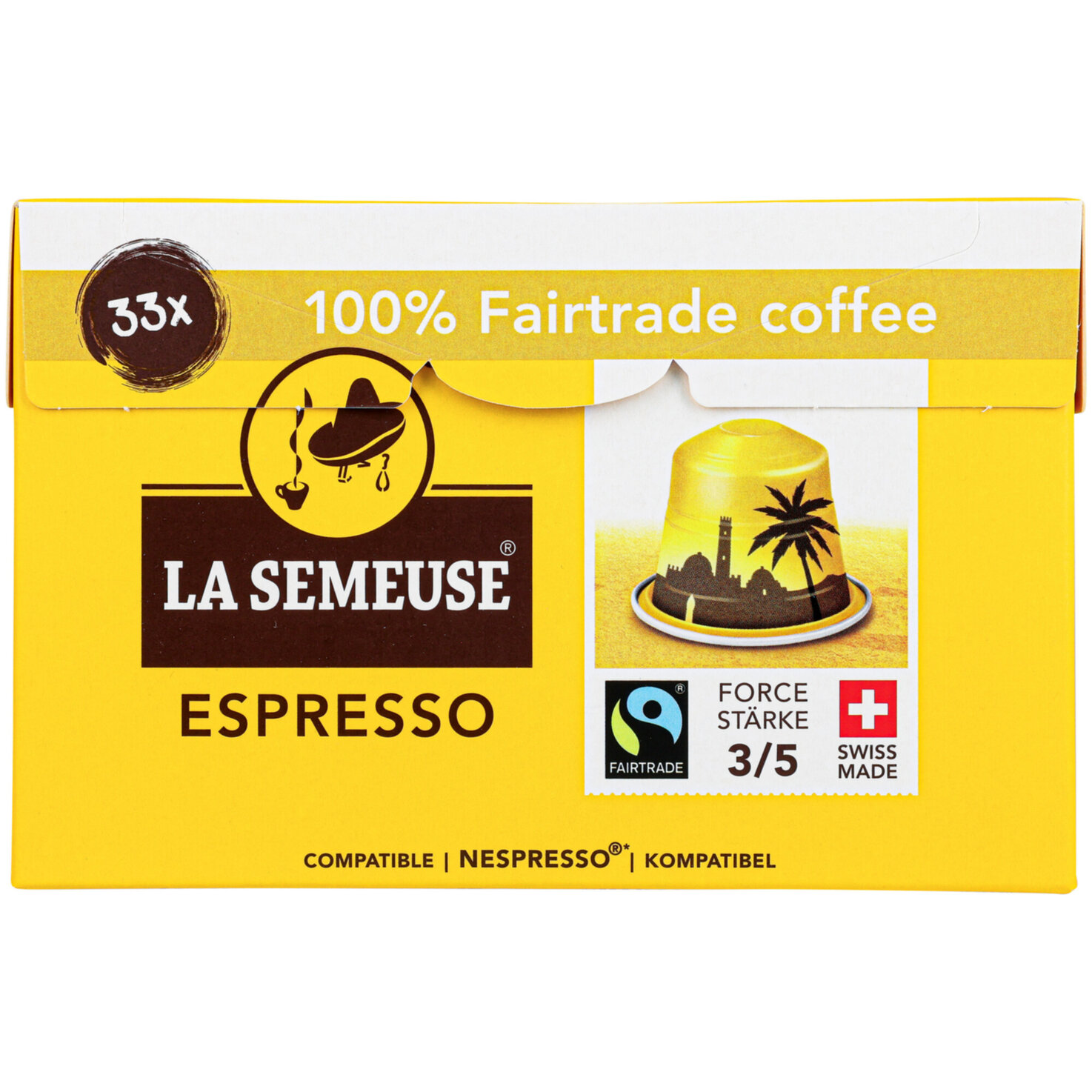 La Semeuse Espresso - kompatibel System Nespresso® 33 Kapseln