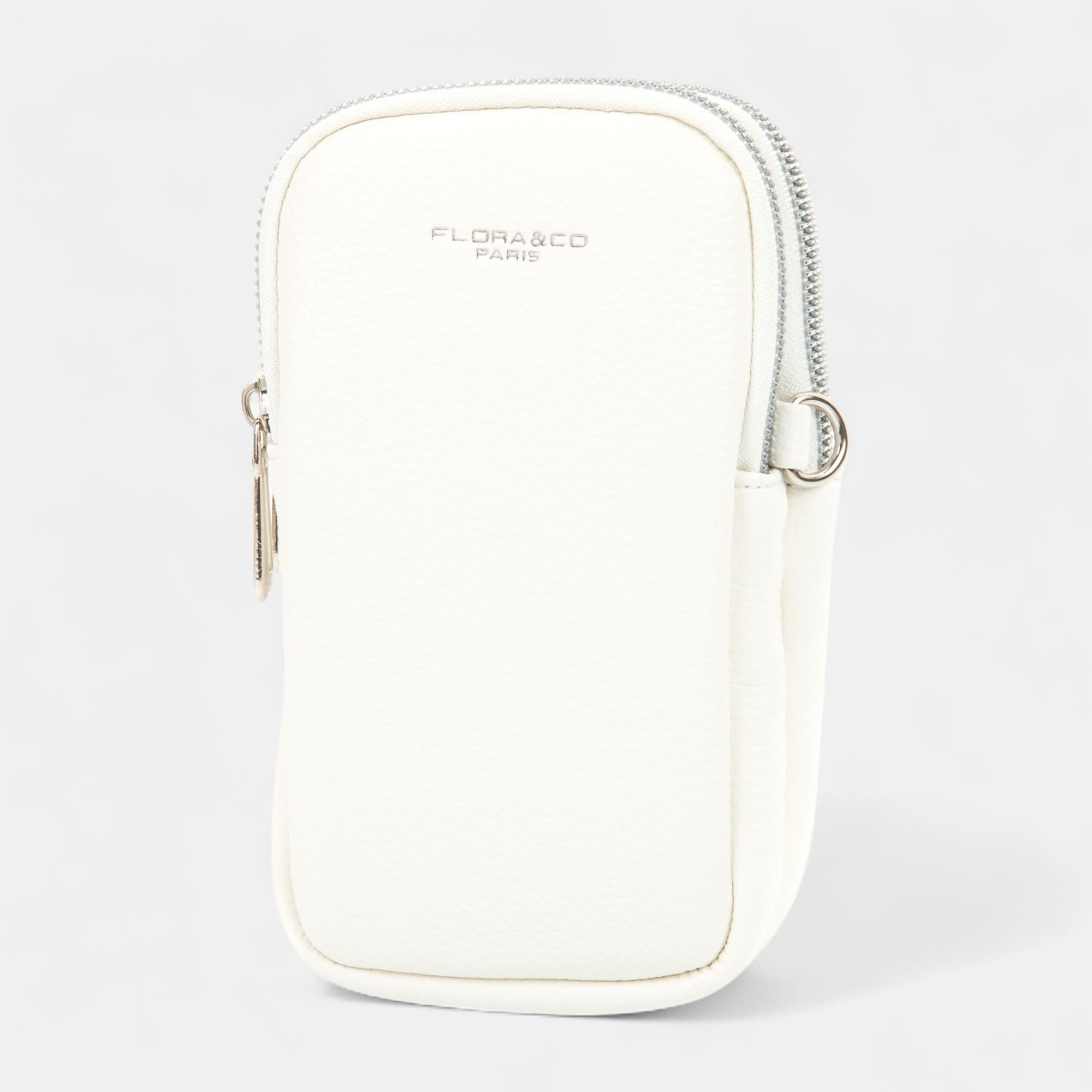 Pochette pour téléphone blanc