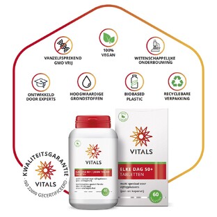 Vitals Elke Dag 50  Tabletten 60TB