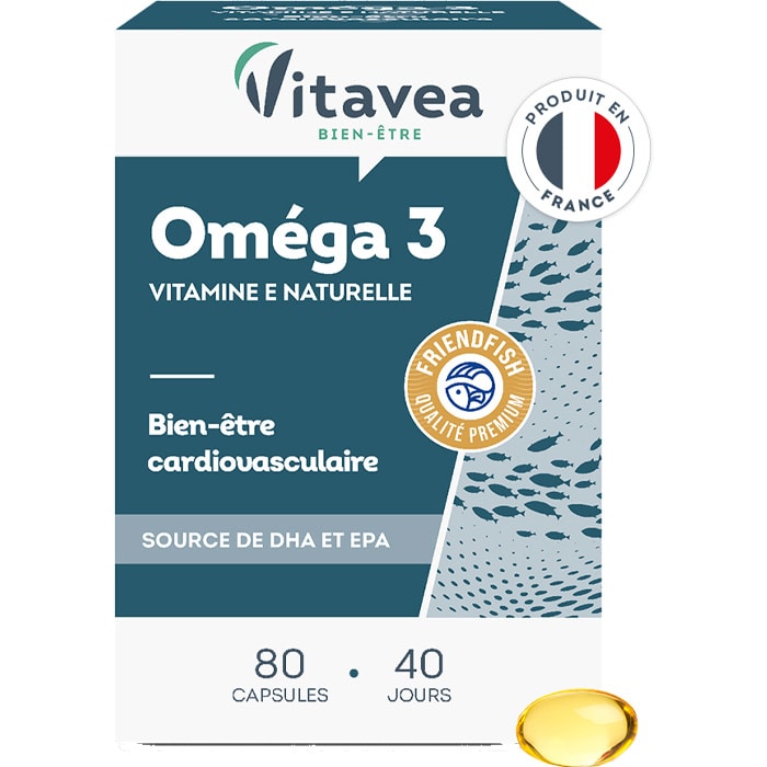 Cure bien-être cardiovasculaire - Oméga 3 & vitamine E - 40 jours