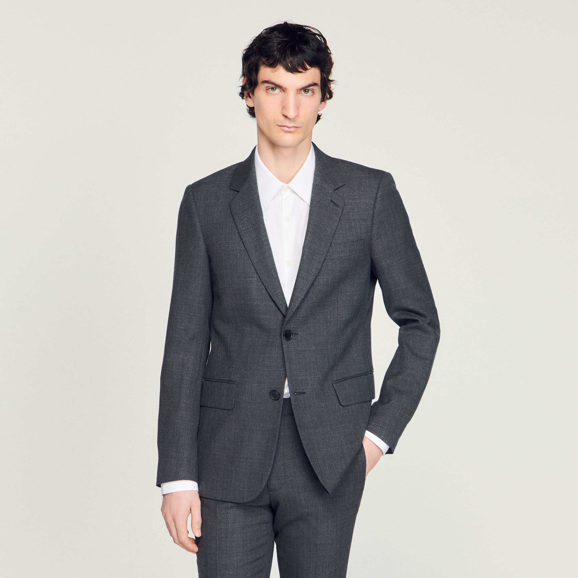 Veste de costume en laine