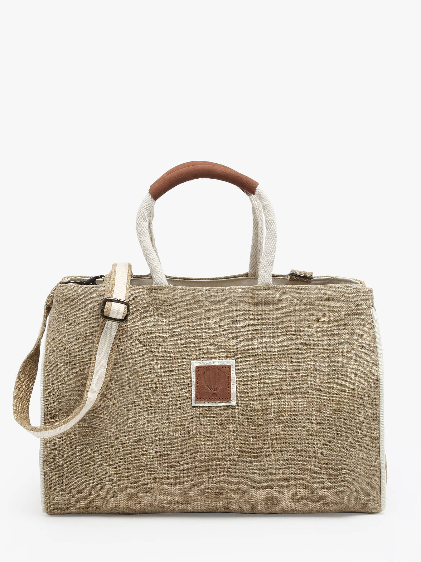 Sac port main Naturel LE VOYAGE EN PANIER