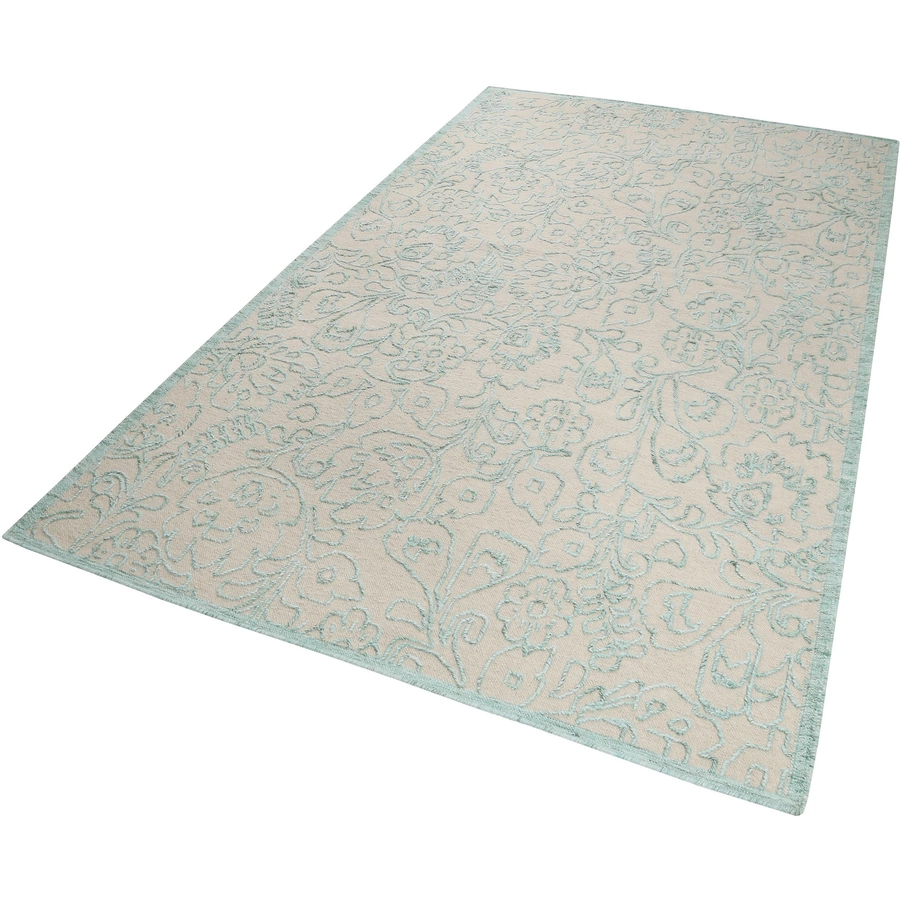 Esprit Kurzflorteppich Kayla Kelim blau