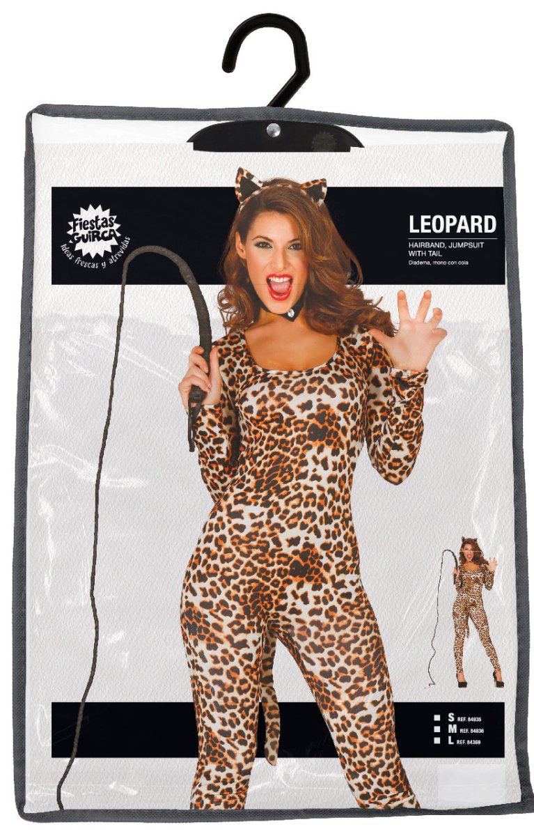 Second Skin Pak Luipaard Dames