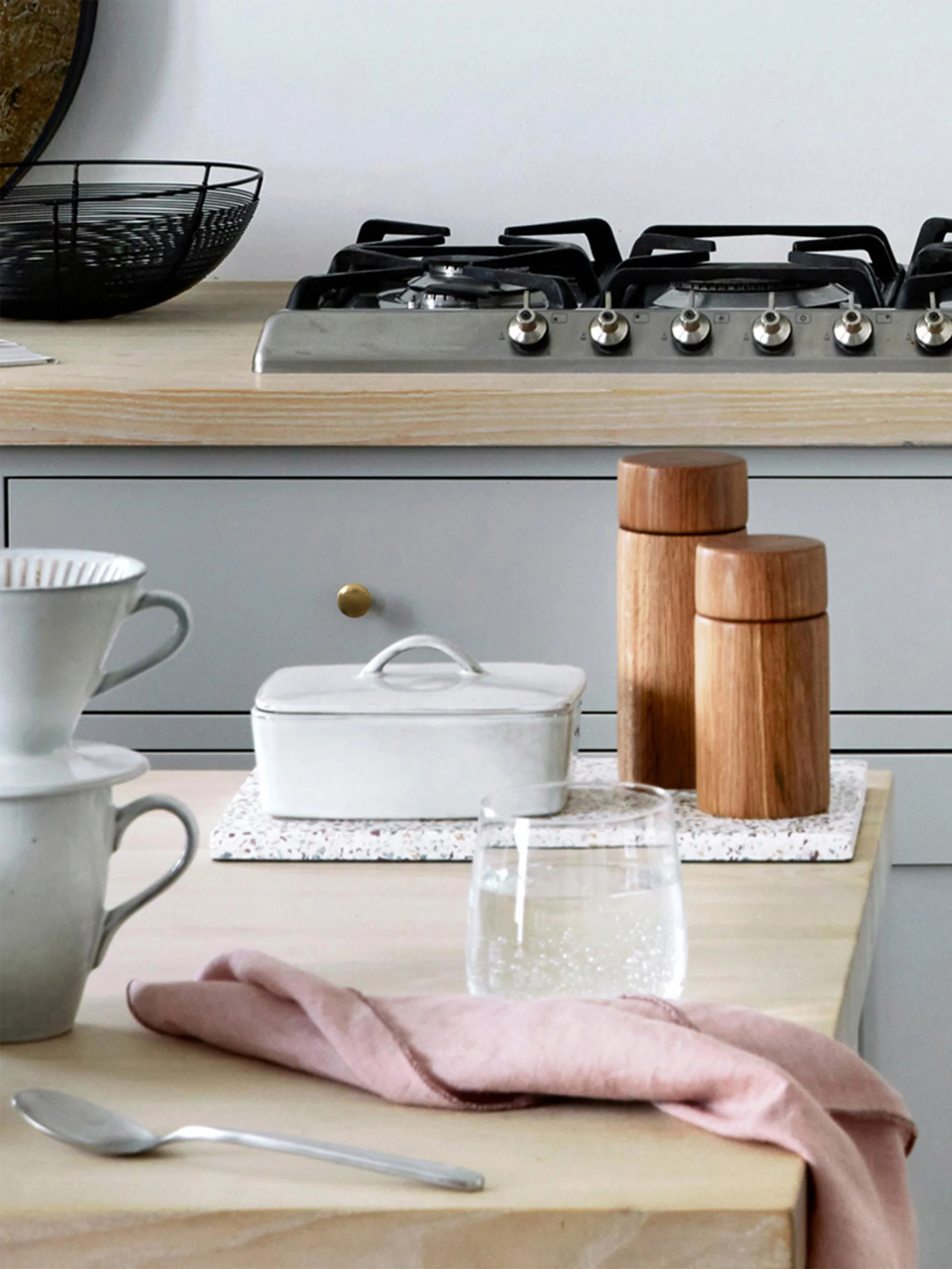 Handgemaakt botervloot Nordic Sand