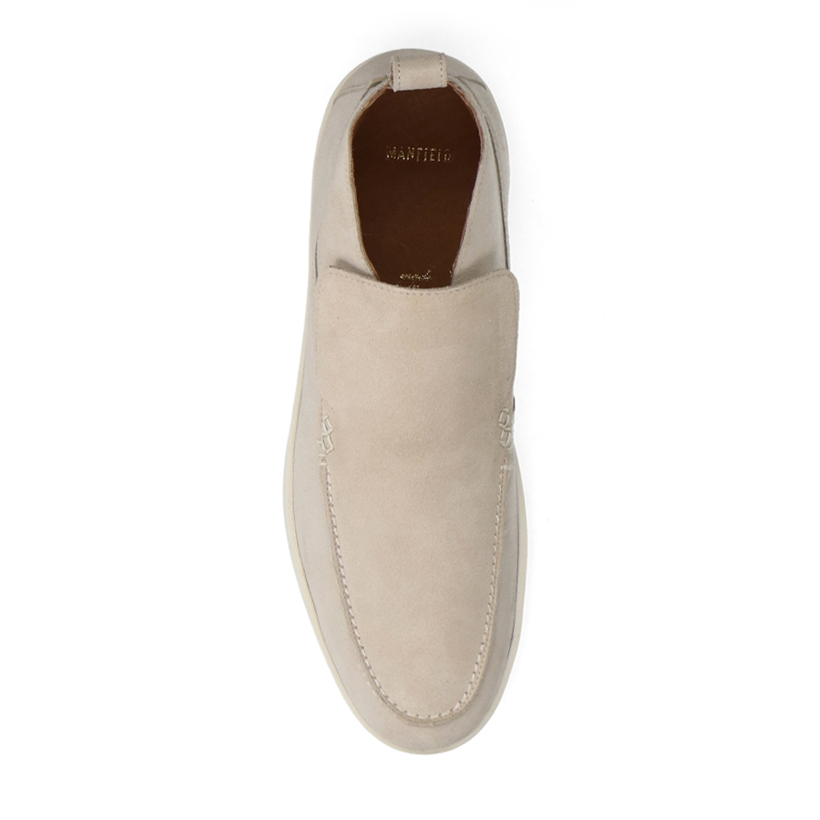 Beige suède boots