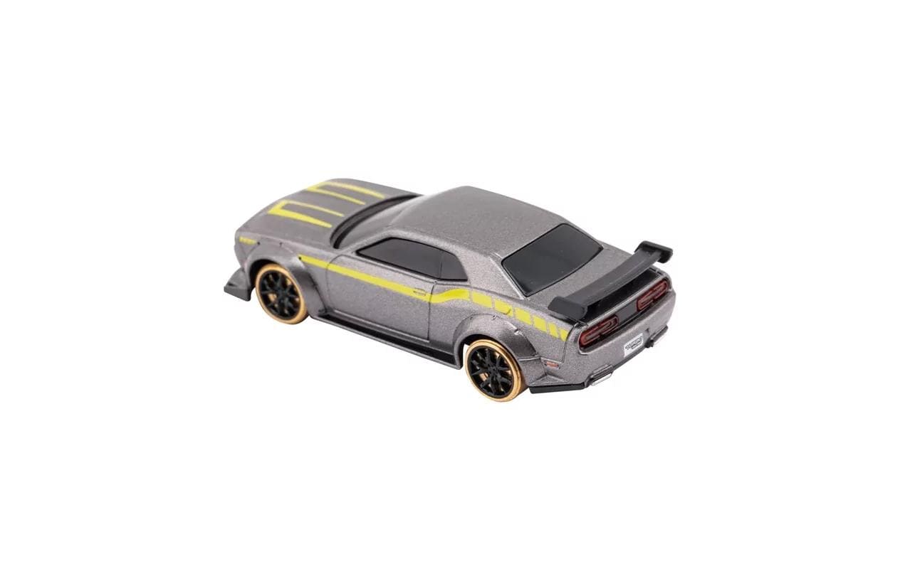 Micro Drift Muscle Car C65, Grau RTR, 1:76Vollwertiges RC-Auto im micro Format