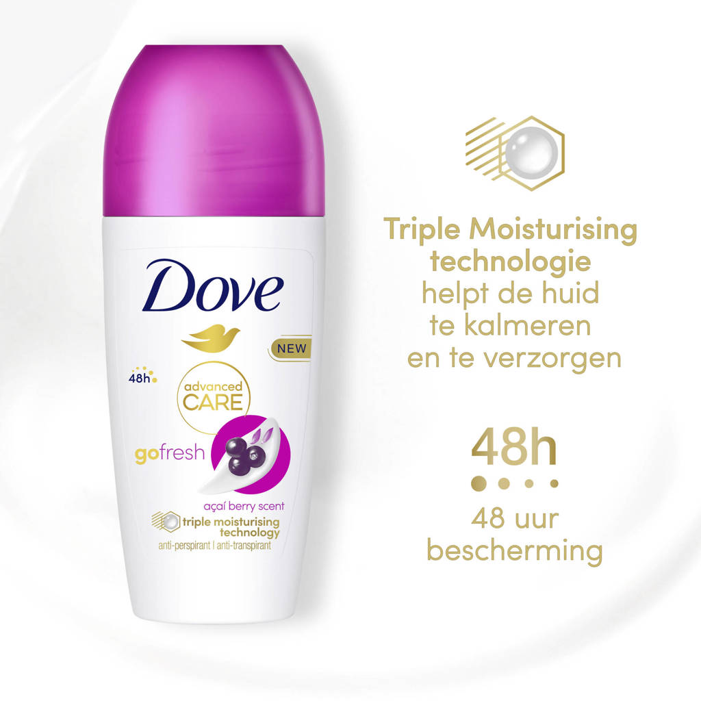 Prima deodorantAçai Berry anti-transpirant deodorant roller - 6 x 50 ml