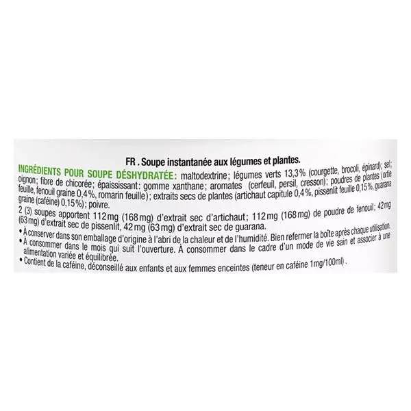 Sopa de Alcachofra Karéléa Slimming Soups 300g