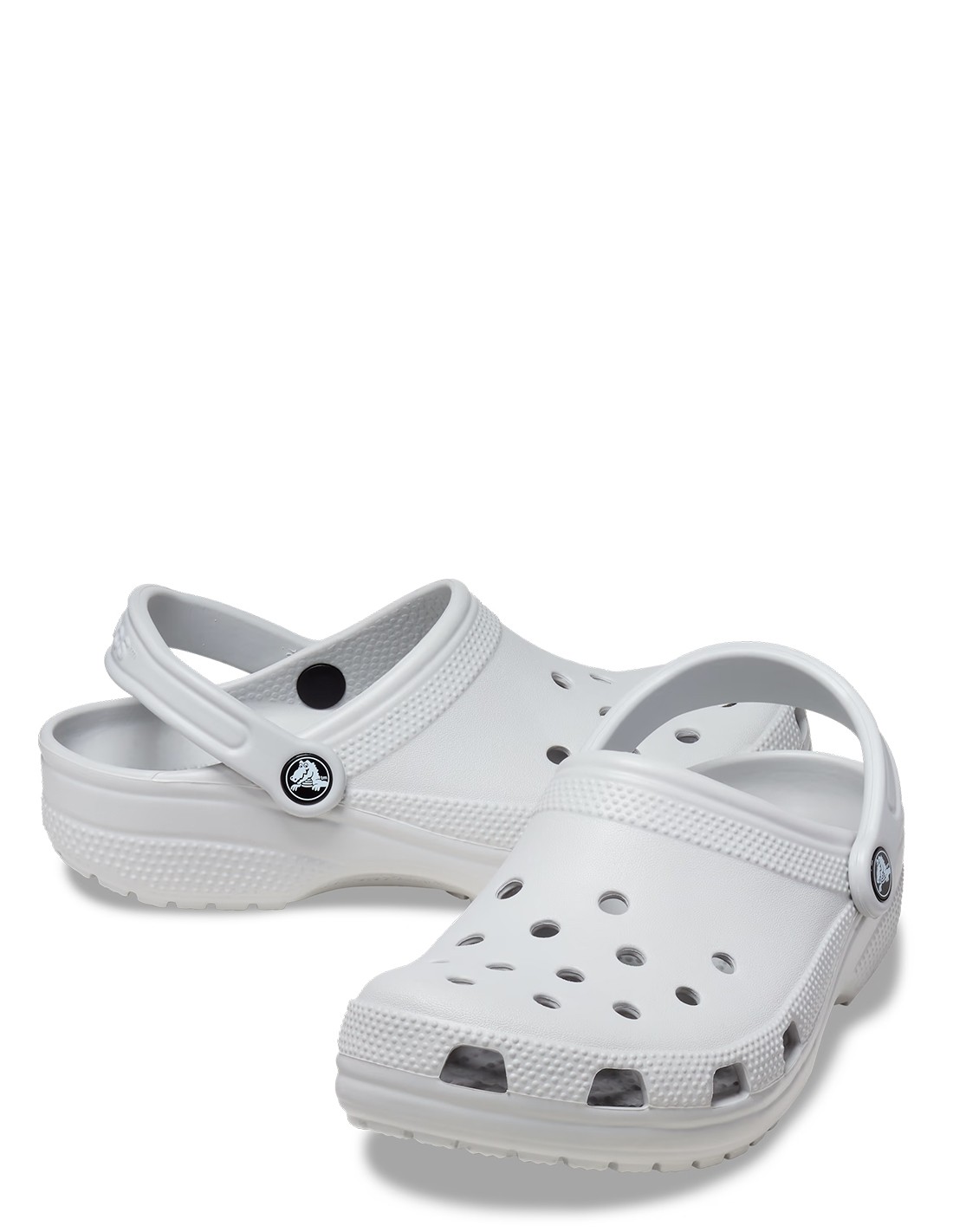 crocs sabots mixte classic clog gris