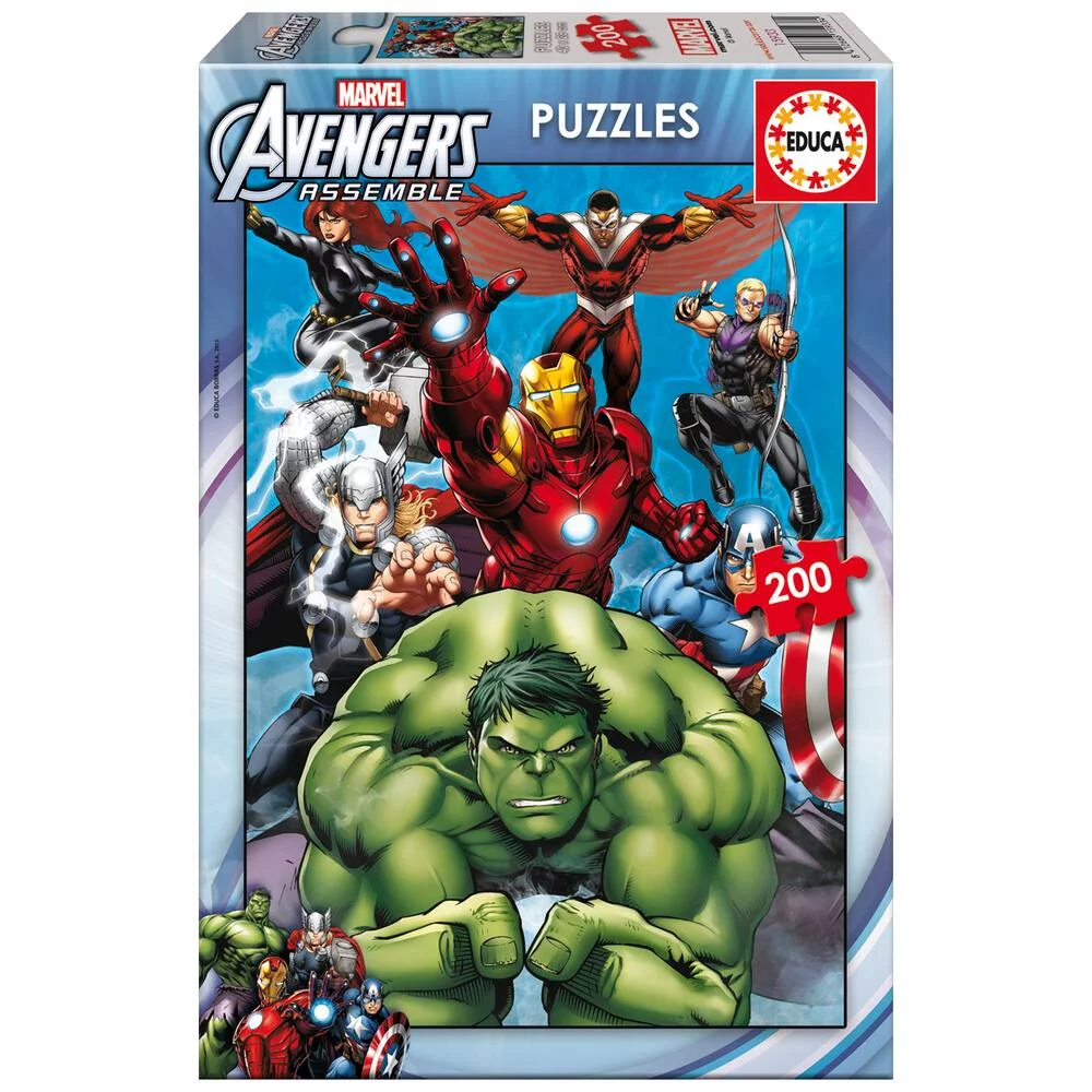 MARVEL - AVENGERS - PUZZLE 200 PIECES