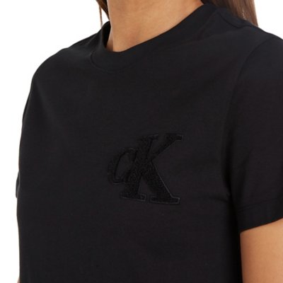Tee-shirt à manches courtes femme Chenille Relaxed CALVIN KLEIN