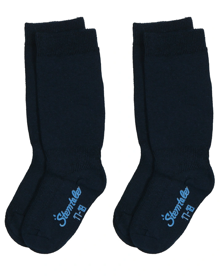 Kniestrümpfe BASIC CLASSY 2er-Pack in dunkelblau