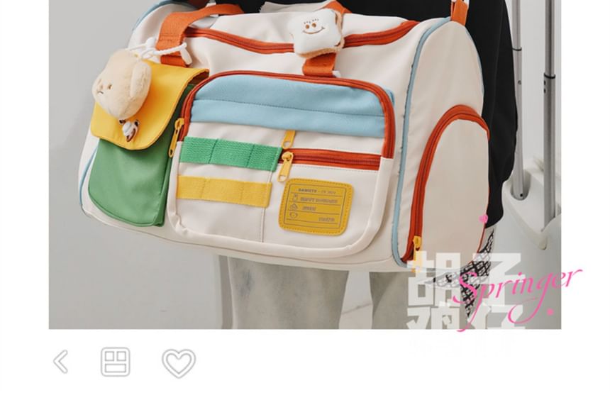 Anchara - Color Block Duffel Bag