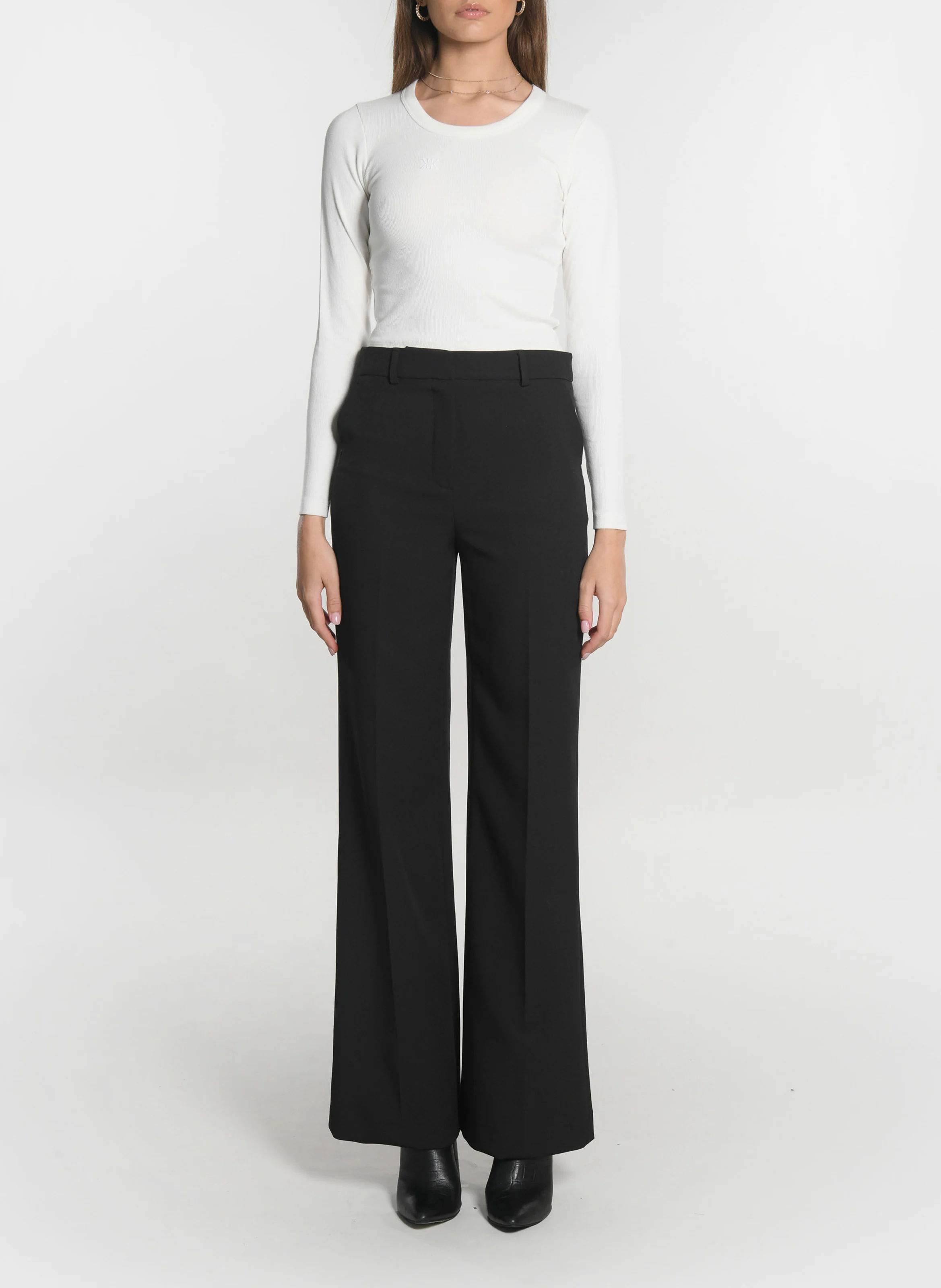 MATHILDA - Pantalon large | Noir