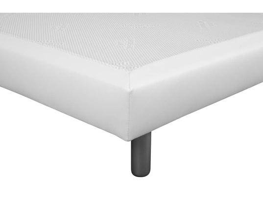 CONCEPT1 - Sommier 140 x 200 Chatel Light 140x200cm Cannes blanc