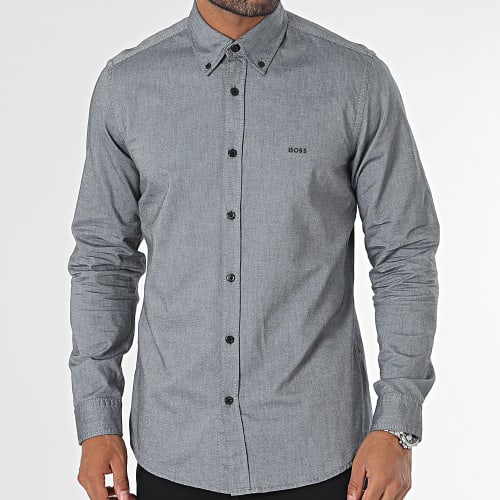 Chemise Manches Longues Rickert 50489341 Gris Chiné