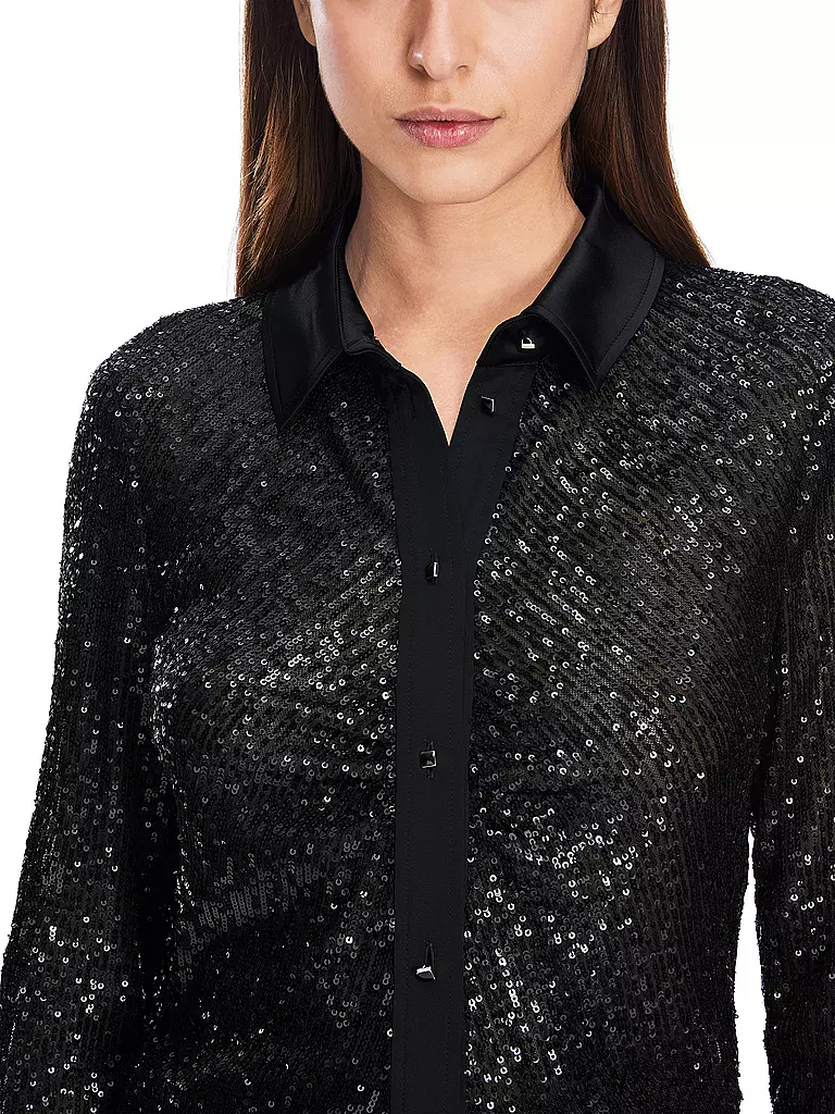 MARC CAIN Bluse  schwarz