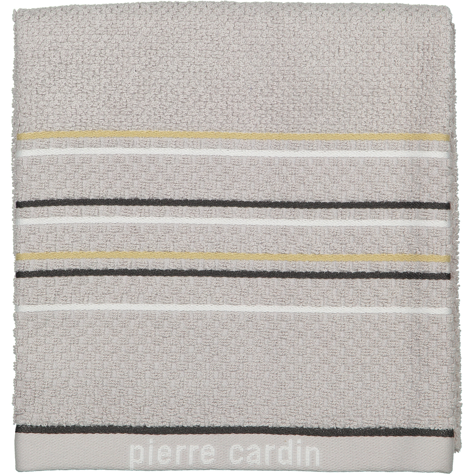 Pierre Cardin Frotteewäsche hellgrau 30x50 Frottée Gästetuch