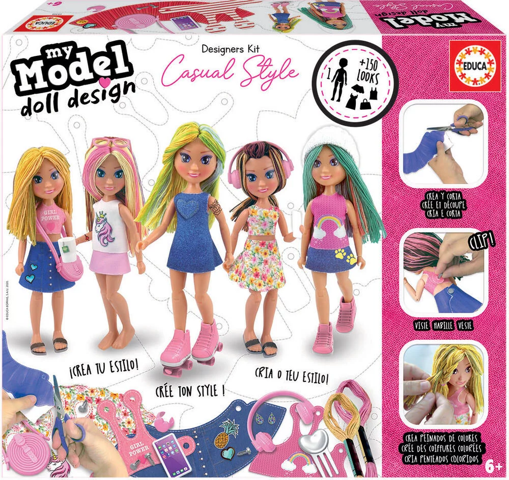 POUPEE - MY MODEL DOLL DESIGN - CASUAL STYLE