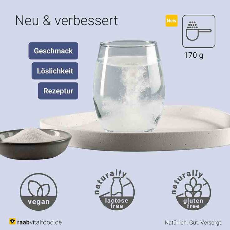 Raab Vitalfood Elektrolyte pur Pulver, 170 g