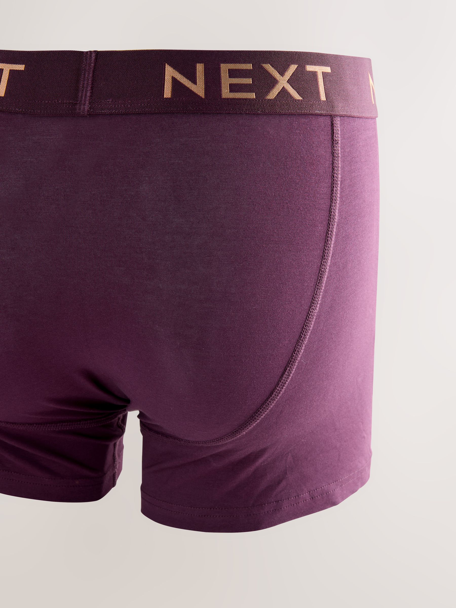 Rood - Verpakking van 10 - Boxershorts met A-voorkant