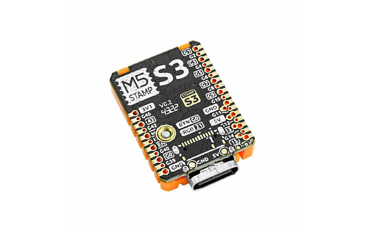 Entwicklerboard M5StampS3 mit 2.54-Header PinESP32 Embedded-Controller für IoT-Anwendungen