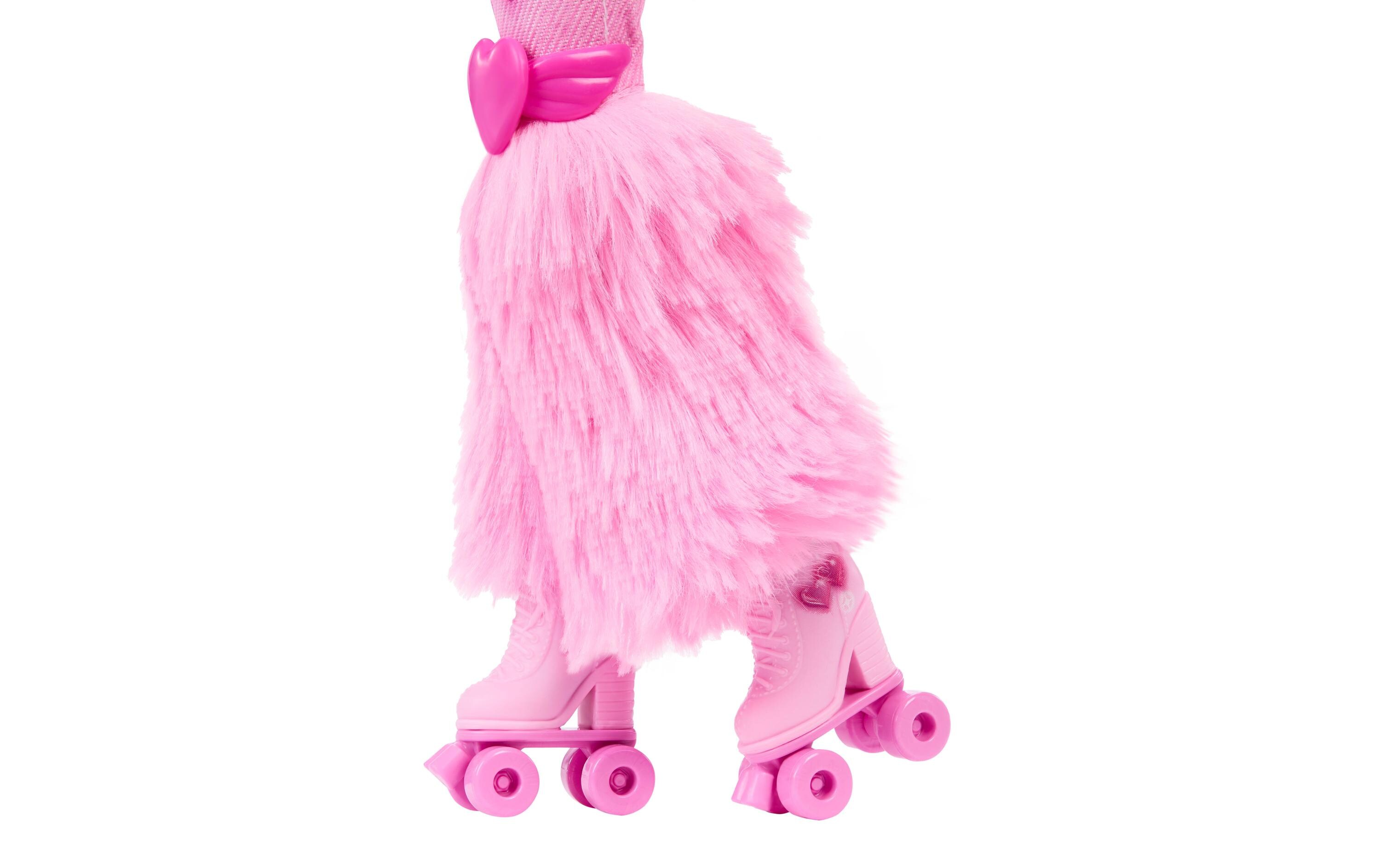Puppe Dream Besties Brooklyn Skate PartyRollschuh-Modepuppe mit 9 Zubehörteilen zum Thema Musik und Video