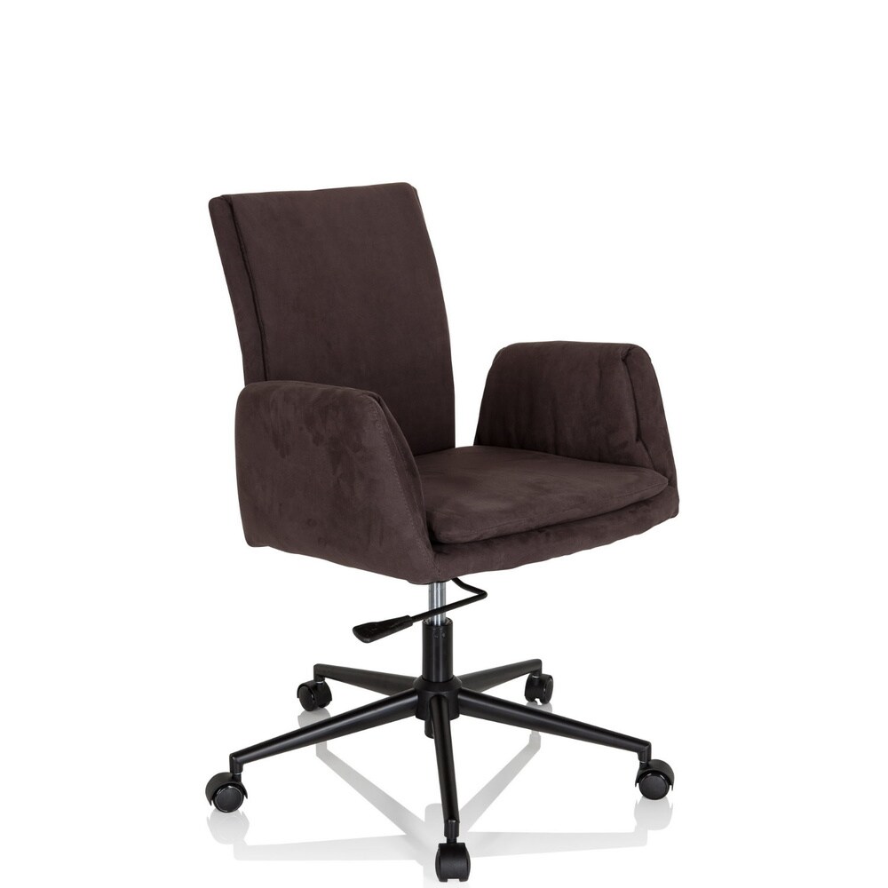Home Office Bürostuhl FLOW PRO Stoff mit Armlehnen hjh OFFICE