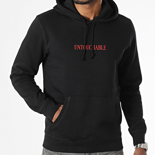 Sweat Capuche Untouchface Noir
