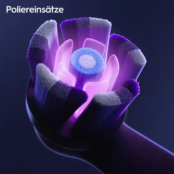 Aufsteckbürsten iO Radiant White Black