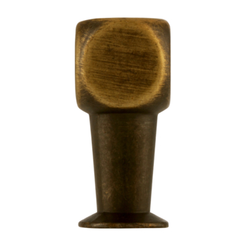 Knop Jelle messing gezwart 10mm