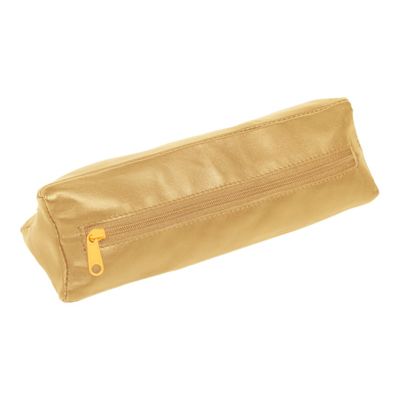 Trousse Merinos triangulaire - 3 compartiments - havane - Quo Vadis